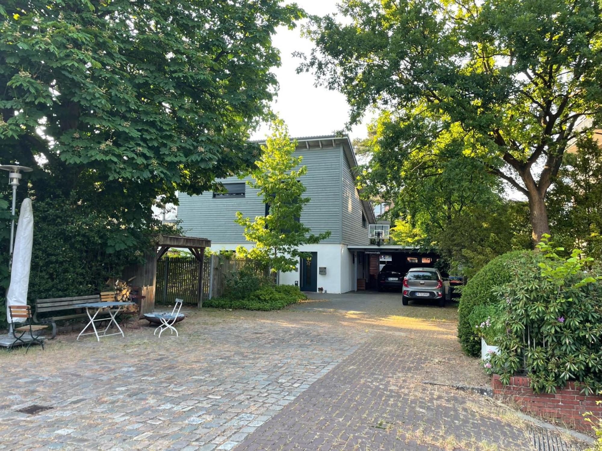 Modernes Holzhaus Im Skandinavischen Stil Mit Sauna, Garten Und 2 Katzen Norderstedt Zewnętrze zdjęcie